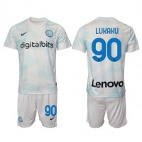 Dres Inter Milan Romelu Lukaku #90 Gostujuci za djecu 2022-23 Kratak Rukav (+ kratke hlače)